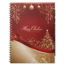 "Merry Christmas Magic Notebook"