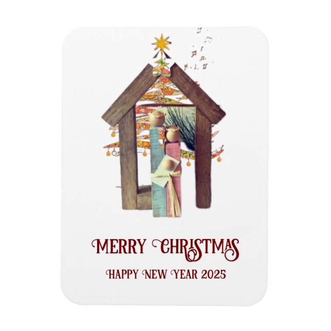Merry Christmas! Magnet (Vertical)