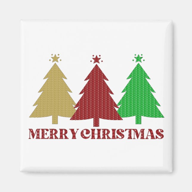 Merry Christmas Magnet (Front)