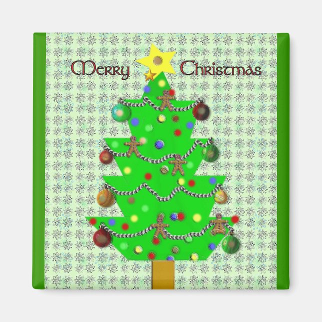 Merry Christmas Magnet (Front)