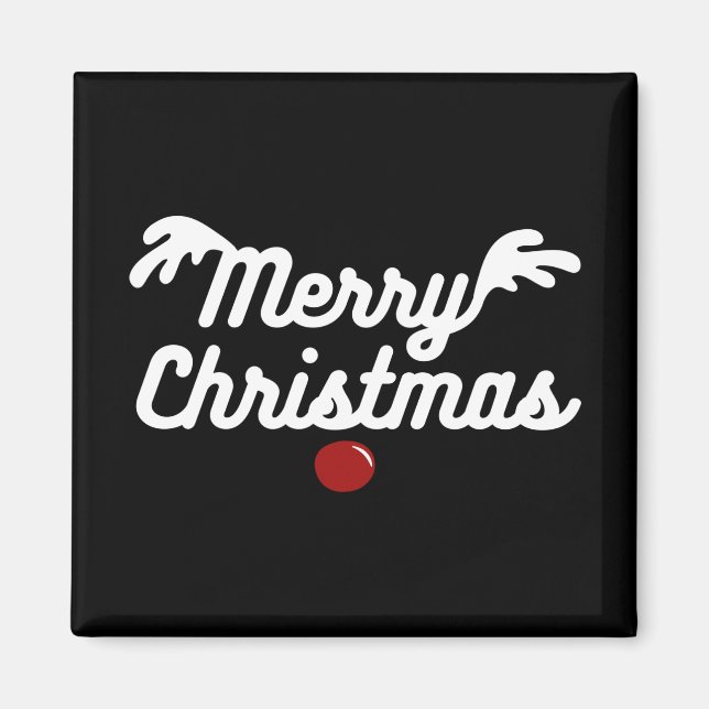 Merry Christmas Magnet (Front)