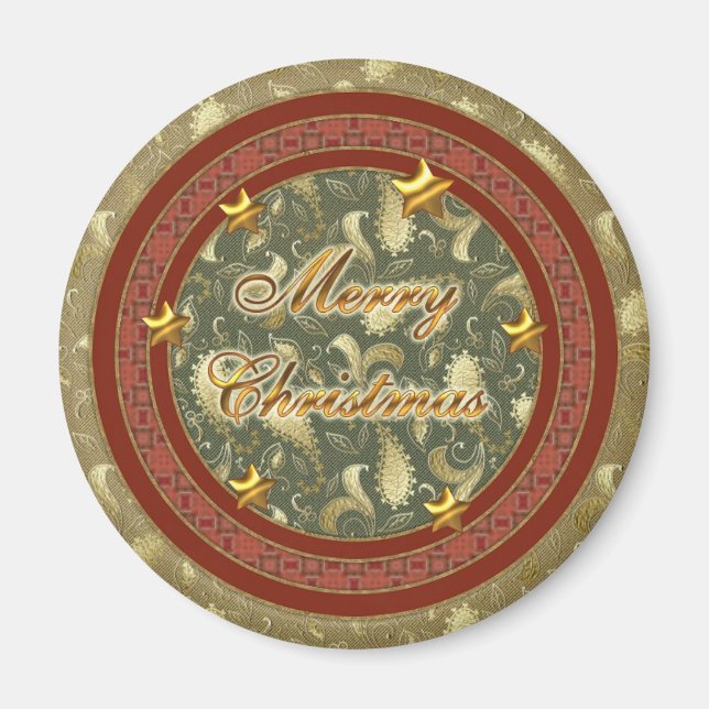 Merry Christmas Magnet (Front)