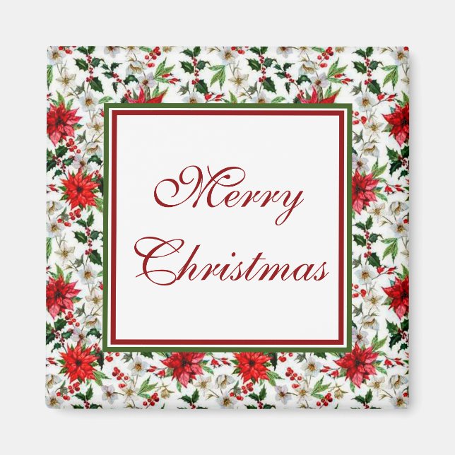 Merry Christmas Magnet (Front)