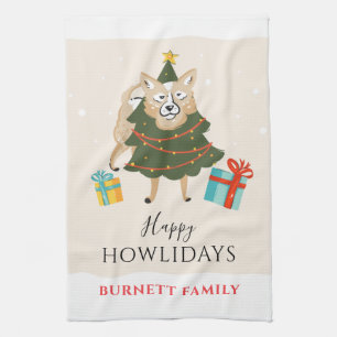 Merry Christmas Matching Family Baking Team Tea Towel