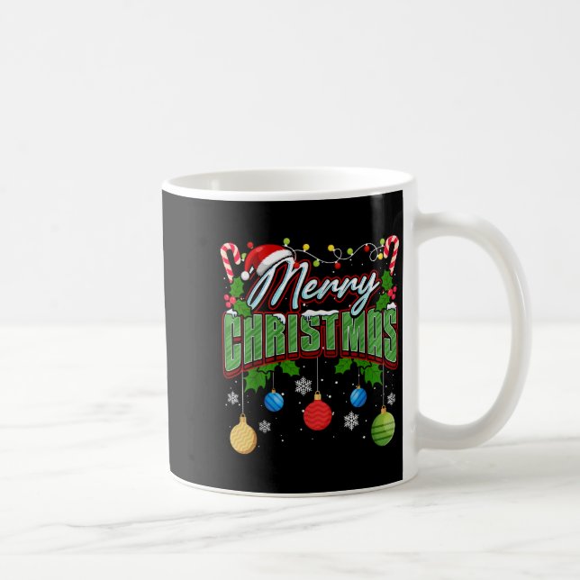 Merry Christmas Matching Family Merry Christmas Xm Coffee Mug (Right)