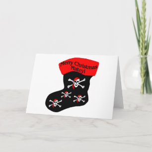 Merry Christmas Matey Holiday Card