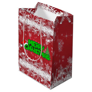 Merry Christmas Medium Gift Bag