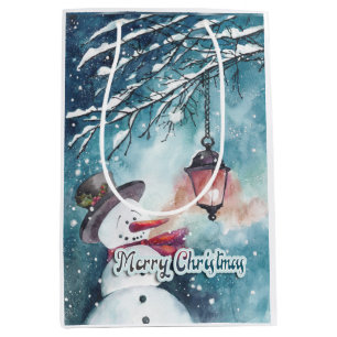 Merry Christmas Medium Gift Bag