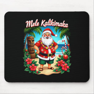 Merry Christmas Mele Kalikimaka Trocal Hawaiian Sa Mouse Mat