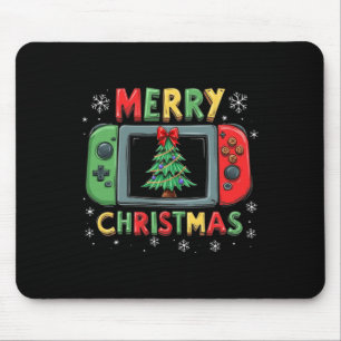 Merry Christmas Men Boys Kids Gaming Gamer Xmas Fu Mouse Mat