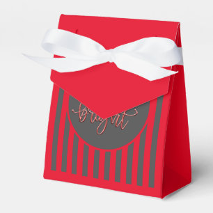 Merry Christmas Merry and Bright Favour Box