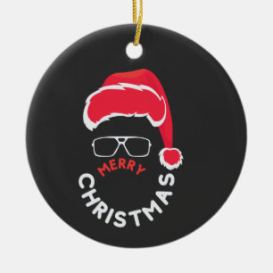 Merry Christmas, Merry & Bright                Ceramic Tree Decoration