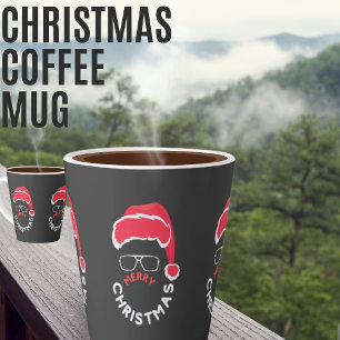 Merry Christmas, Merry & Bright               Latte Mug