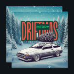 (Merry Christmas) Merry Driftmas - Hachiroku Holiday Card<br><div class="desc">Enjoy your holidays and celebrate this christmas with hachiroku,  check this one out now !!</div>