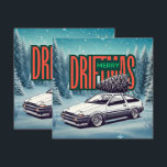 (Merry Christmas) Merry Driftmas - Hachiroku Holiday Card<br><div class="desc">Enjoy your holidays and celebrate this christmas with hachiroku,  check this one out now !!</div>