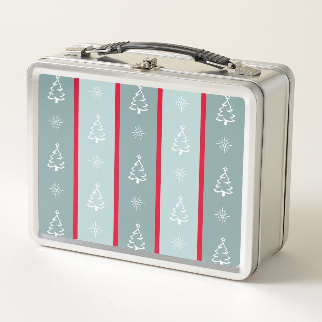 Merry Christmas Metal Lunch Box (Front)