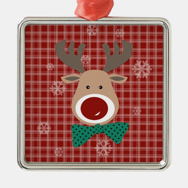 Merry Christmas! Metal Tree Decoration (Front)