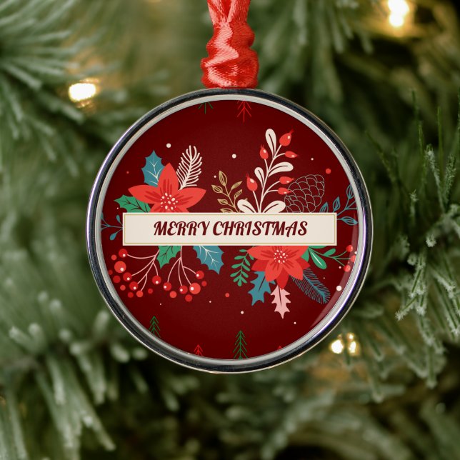 Merry Christmas  Metal Tree Decoration (Tree)