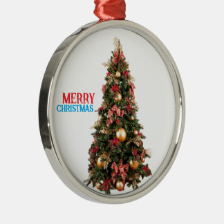 merry Christmas   Metal Tree Decoration
