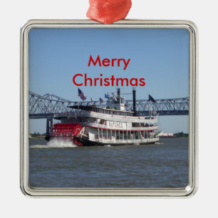 Merry Christmas Metal Tree Decoration