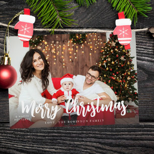 Merry Christmas Minimalist H Photo 5