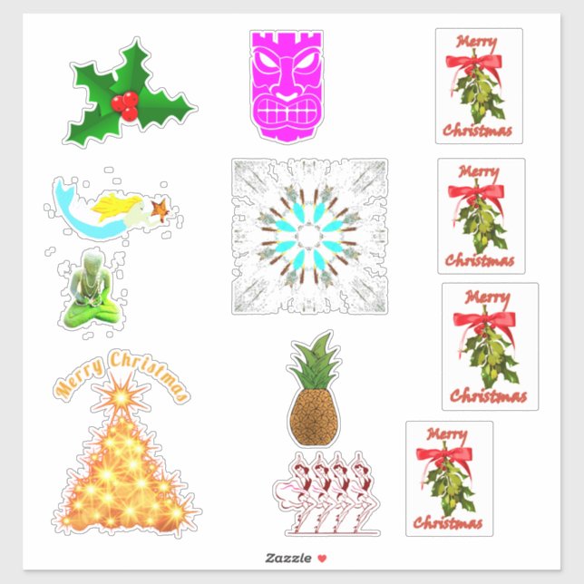 merry christmas mistletoe holiday (Sheet)