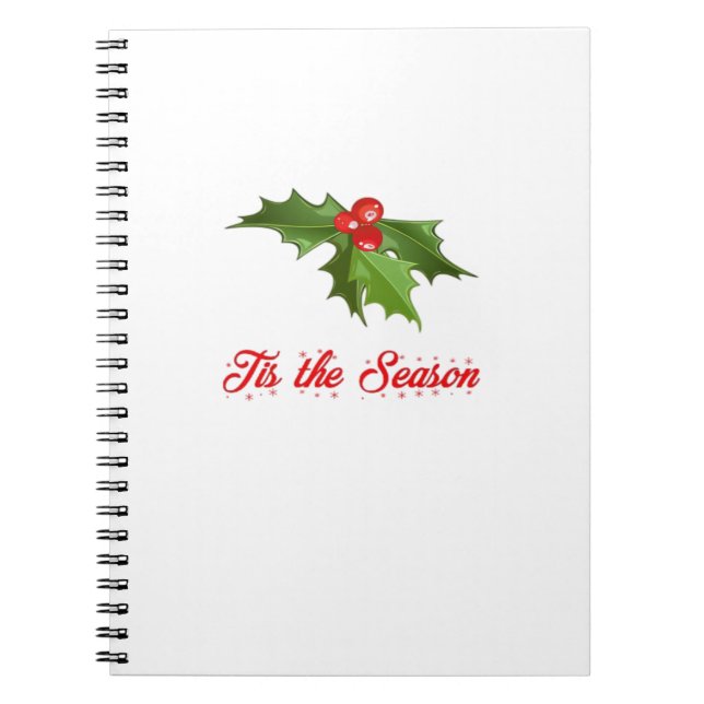 Merry Christmas Mistletoe Notebook (Front)