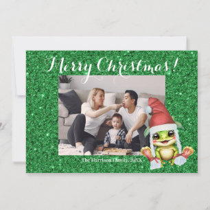 Merry Christmas Modern Cute Holiday Card