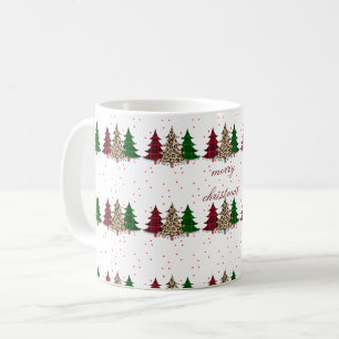 Merry Christmas Modern & Elegant Coffee Mug