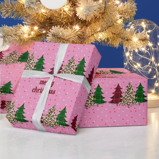 Merry Christmas Modern & Elegant  Wrapping Paper (Holidays)