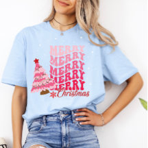 Merry Christmas Modern Family Womens Xmas Fun Cute