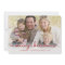 Merry Christmas Modern Hand Script Flat Photo Card