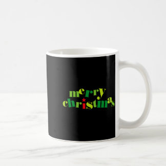 Merry Christmas Modern Tygraphy  Coffee Mug