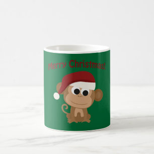 Merry Christmas! Monkey Coffee Mug