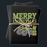 Merry Christmas Monster Truck Toddler Boys Xmas  Wrapping Paper Sheet<br><div class="desc">Merry Christmas Monster Truck Toddler Boys Xmas Kids Winter</div>