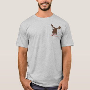 Merry Christmas Moose T-Shirt