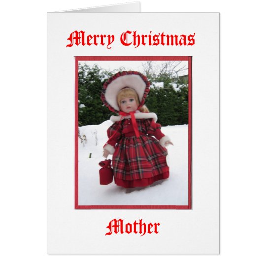 Merry Christmas Mother Card