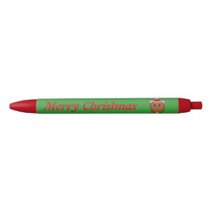 Merry Christmas Mouse Custom Pen