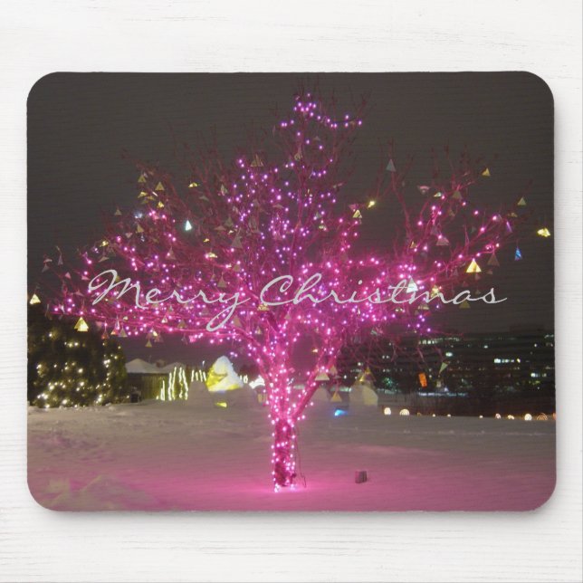 Merry Christmas Mouse Mat (Front)
