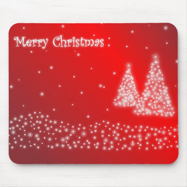Merry Christmas Mouse Mat (Front)