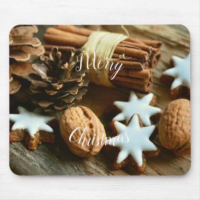 Merry Christmas Mouse Mat (Front)