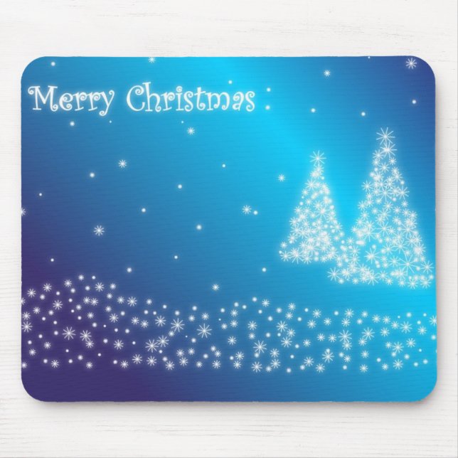 Merry Christmas Mouse Mat (Front)