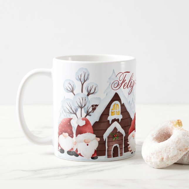 Merry Christmas Mug (With Donut)