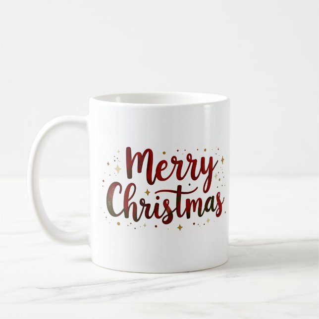 Merry Christmas Mug (Left)