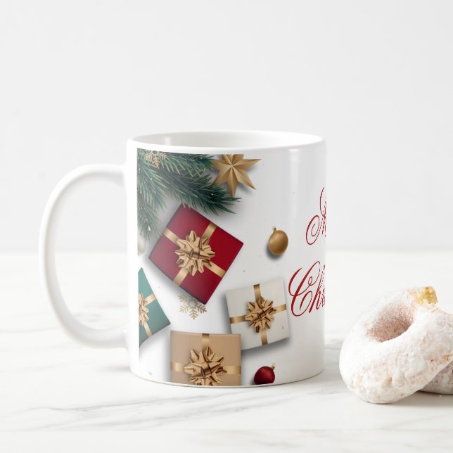 Merry Christmas Mug (With Donut)
