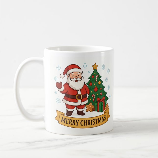 Merry Christmas Mug (Left)