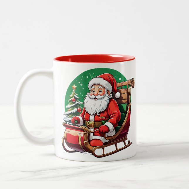 Merry Christmas Mug (Left)