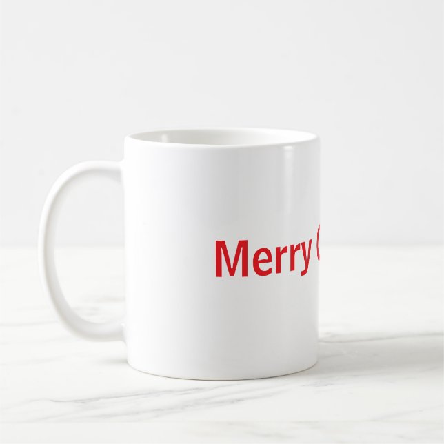 Merry Christmas mug (Left)