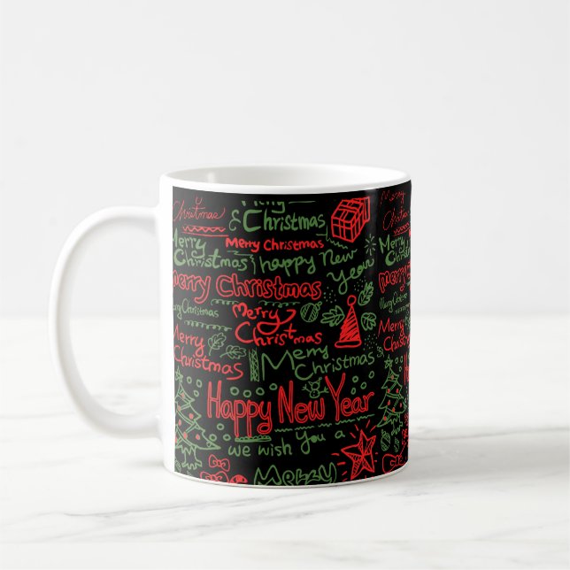 merry  christmas mug (Left)