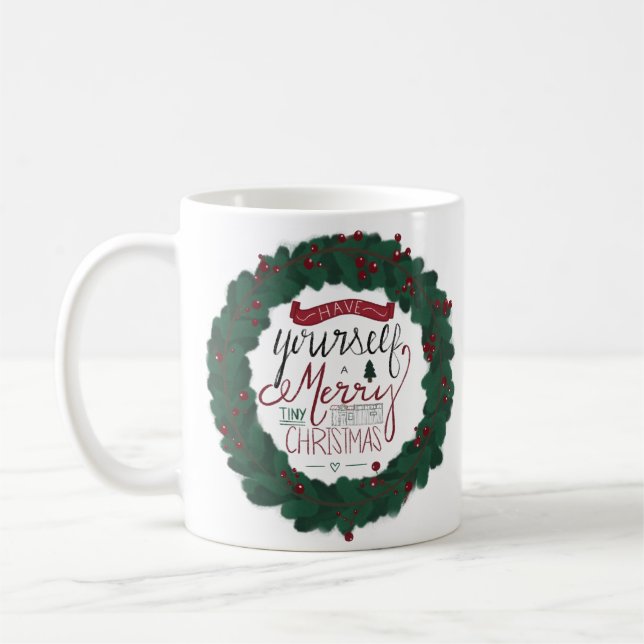 Merry Christmas Mug (Left)